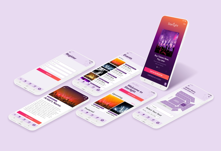 Starlight music venue app